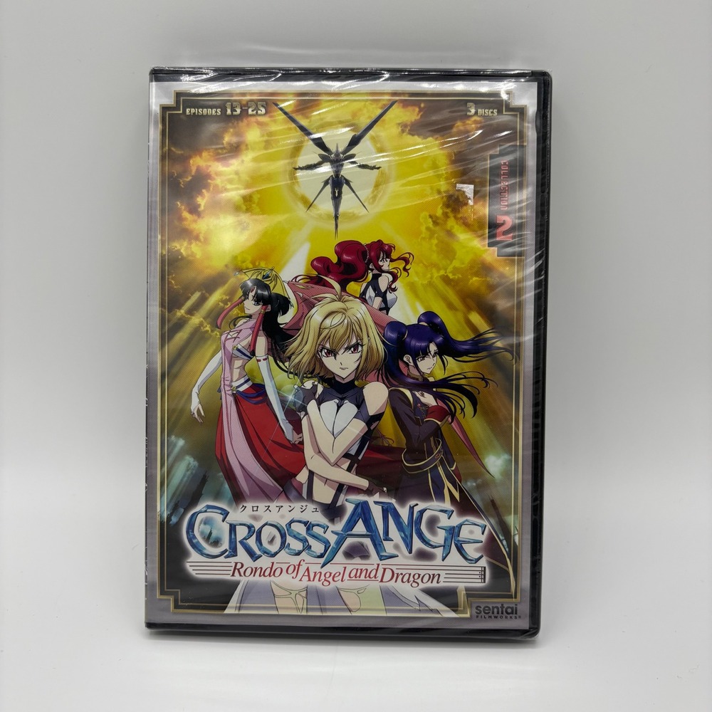 Cross Ange Rondo of Angel‎ and Dragon Episodes 13-25 DVD Complete Collection